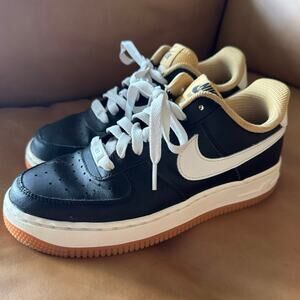 Nike Air Force 1 Low Top "By You" - AQ3778-994 Black / white / gold size size 6